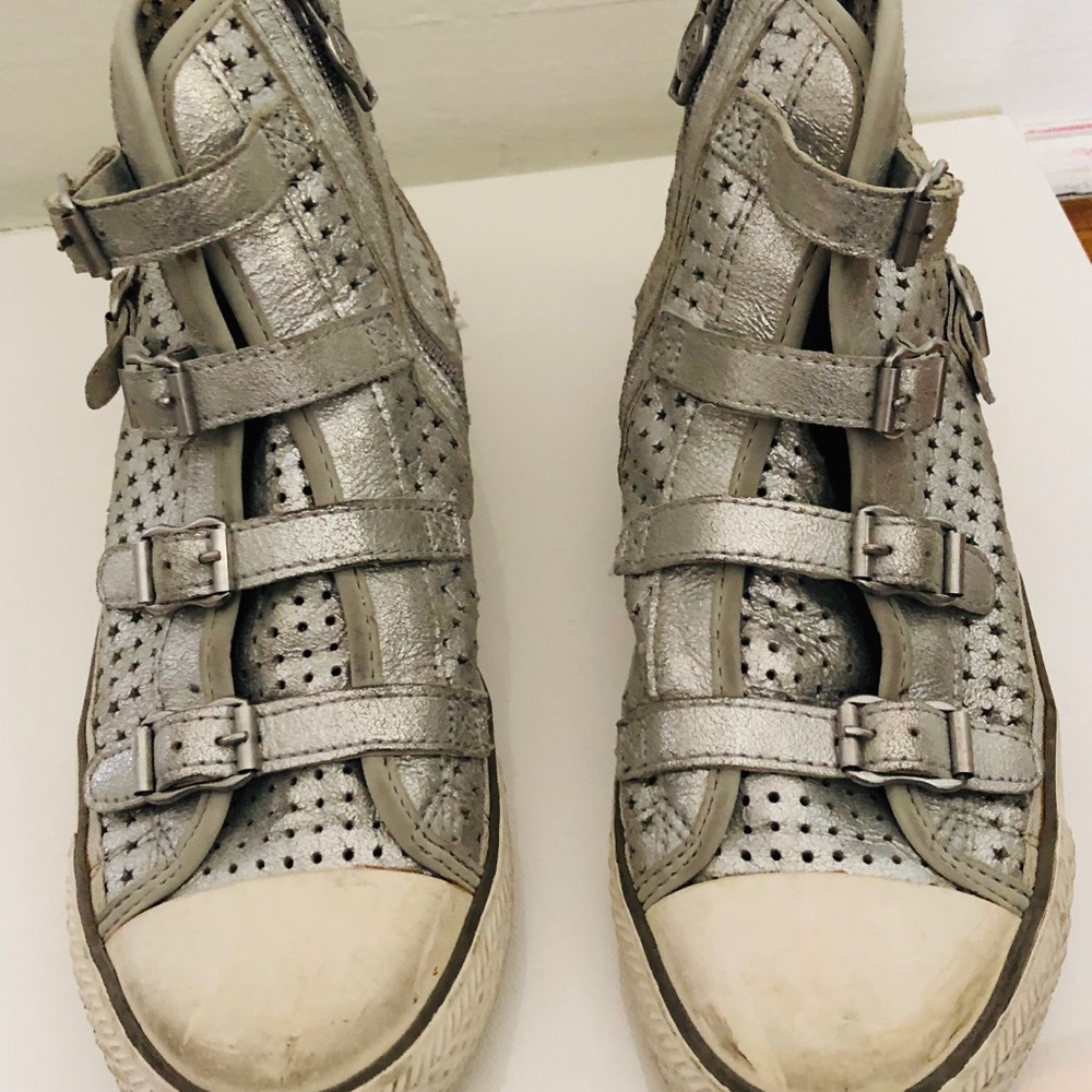 Ash Silver star sneakers
